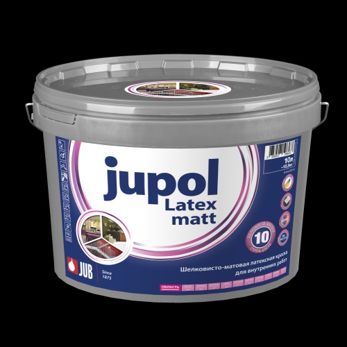 JUPOL LATEX (SATEN, POLMAT, MAT)  высокопрофессиональные краски для внутренних стен